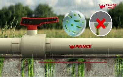 CPVC Ball Valve With Rubberized Handle