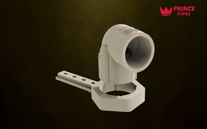 CPVC Wall Mixer - Bath and Shower Fitting (English)