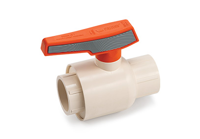 Ball Valve With Rubberized Gripper Handle