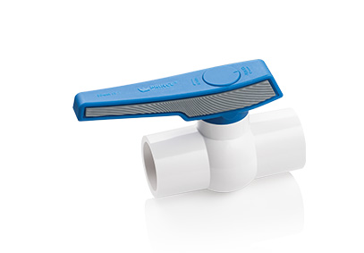 Ball Valve With Rubberized Gripper Handle (Sch 80)