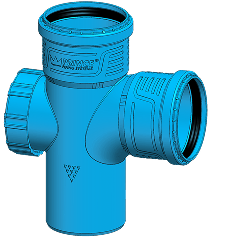 SWEPT TEE WITH DOOR_SBR Seal