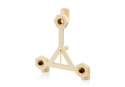 Wall Mixer With Strip Rings - Adjustable