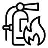 Fire-resistant and self-extinguishing properties