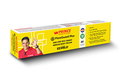 YELLOW CPVC SOLVENT CEMENT FITTINGS Tube