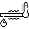 Low thermal conductivity