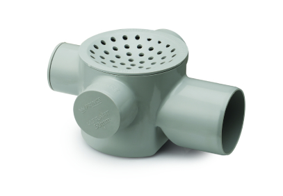 Multi Floor Trap 4" (Ht) With Jali With End Plug